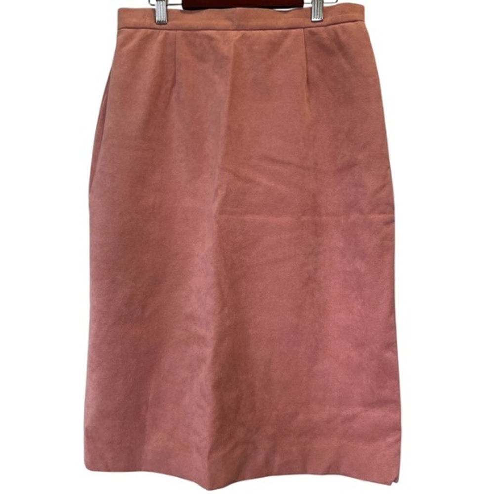 1970’s Vintage Suede Pencil Skirt
